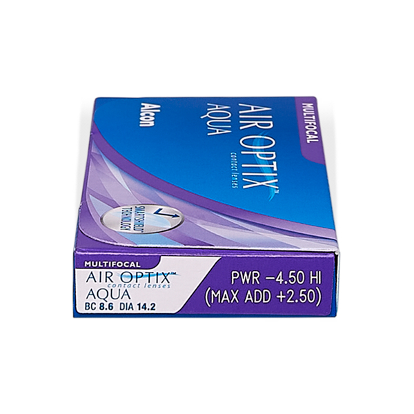 Lentilles Air Optix Aqua Multifocal 6 Mensuelles