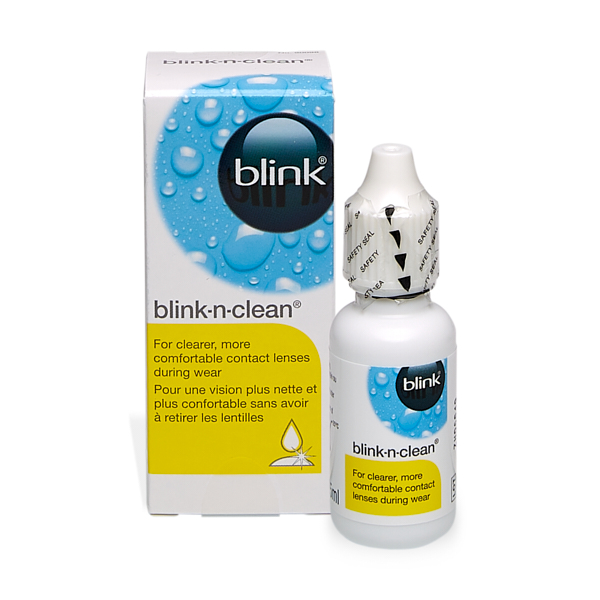 výrobok šošovka Blink-n-clean 15ml