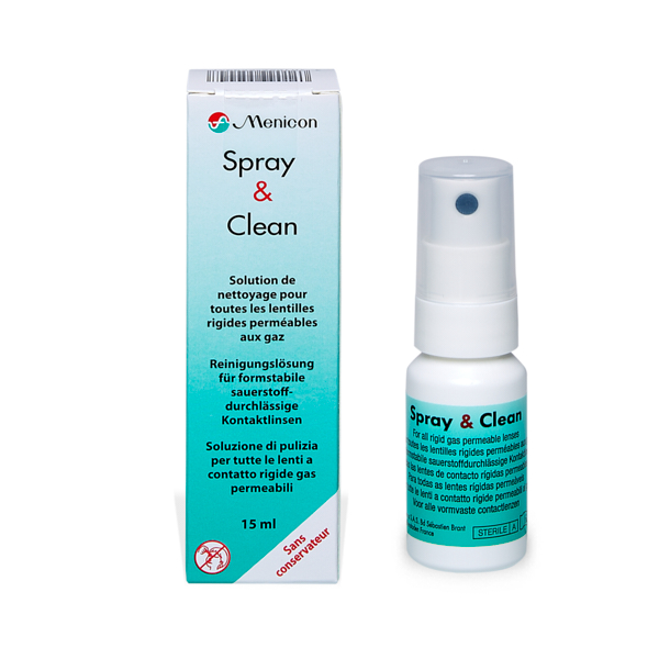produit lentille Spray & Clean 15ml