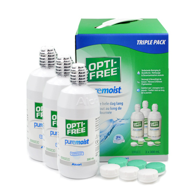 produkt do pielęgnacji soczewek OPTI-FREE puremoist 3x300ml